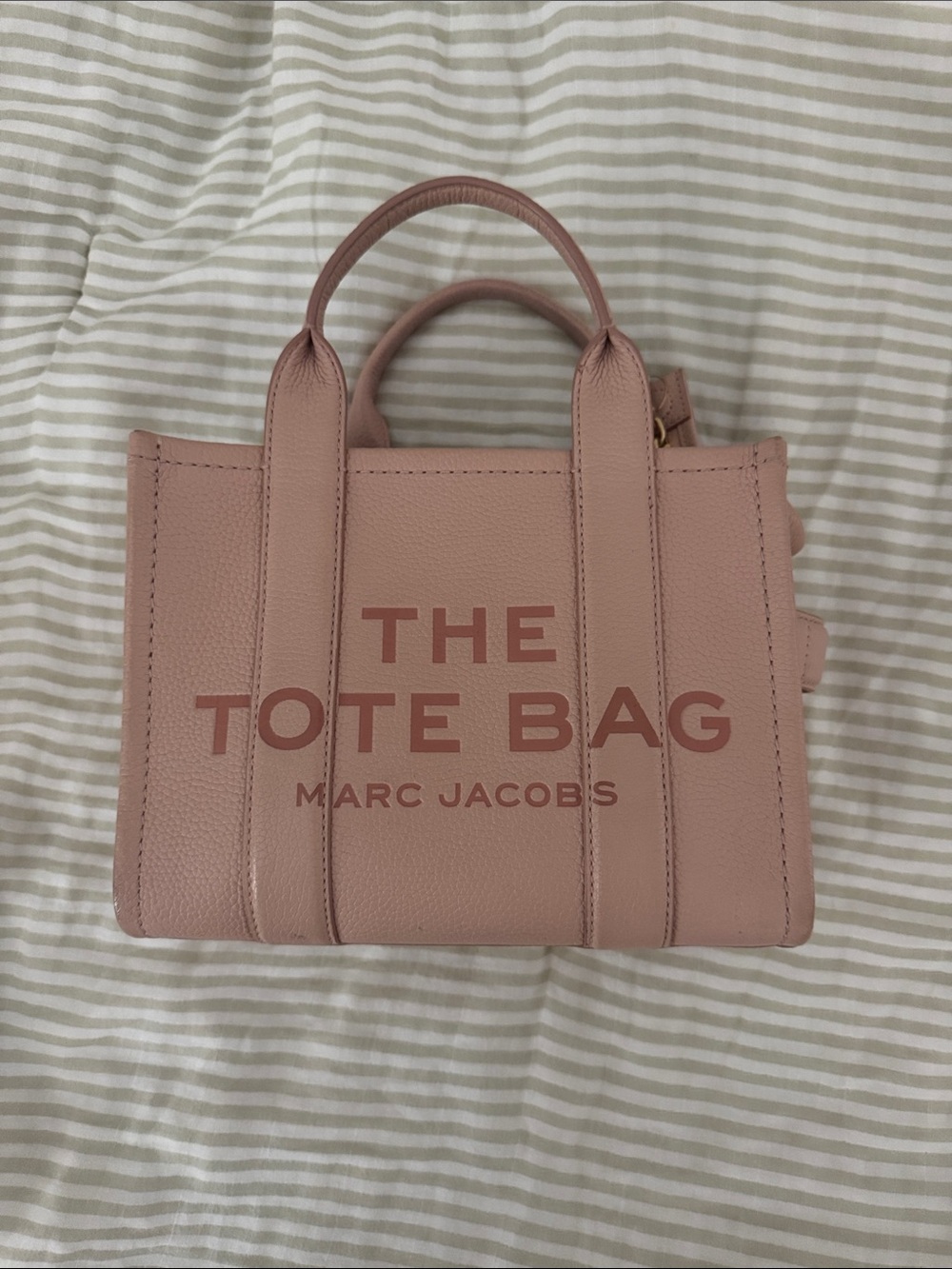 Marc Jacobs Small Tote in Dusty Blush Pink